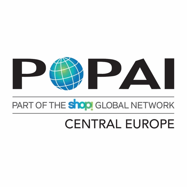 Mezinárodní­ asociace podpory marketingu v místě prodeje POPAI CE - Logo