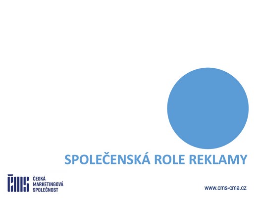 Česká marketingová společnost - Výzkum Češi a reklama 2026